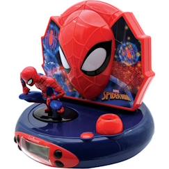 Jouet-Jeux éducatifs-Jeux scientifiques-Réveil Projecteur SpiderMan en 3D avec des sons de super-héros