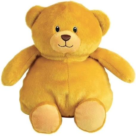 JEMINI Peluche bouillotte Ours - A chauffer au micro-ondes micro perles d'argile +/- 19 cm JAUNE 2 - vertbaudet enfant 