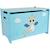 Coffre à jouets en bois LEON LE DRAGON - FUN HOUSE - ± 40 x 58 x 36 cm - Bleu BLEU 2 - vertbaudet enfant 