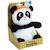 Peluche bouillotte INDIAN PANDA - JEMINI - H 21 cm - Blanc et noir - Bébé BLANC 3 - vertbaudet enfant 