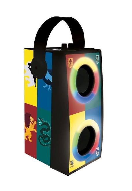 Enceinte Bluetooth® portable Harry Potter avec lumières et microphone NOIR 2 - vertbaudet enfant 