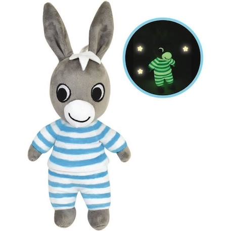 Peluche lumineuse naturelle TROTRO - Jemini - 25 cm - fonctionne sans pile BLANC 6 - vertbaudet enfant 