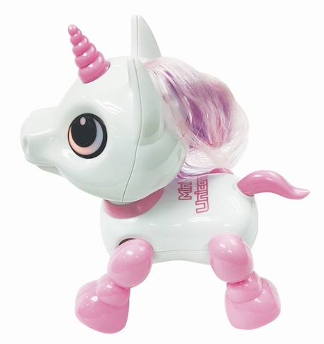 Robot Licorne Power Unicorn Mini - Effets Lumineux et Sonores - Contrôle par Claquement de Main - Répétition BLANC 3 - vertbaudet enfant 