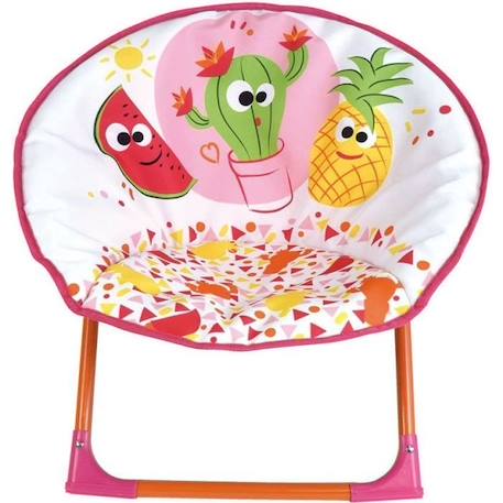 Fun house fruity's siege lune pliable fruits pour enfant h.47 x l.54 x p.42 cm ROSE 2 - vertbaudet enfant 