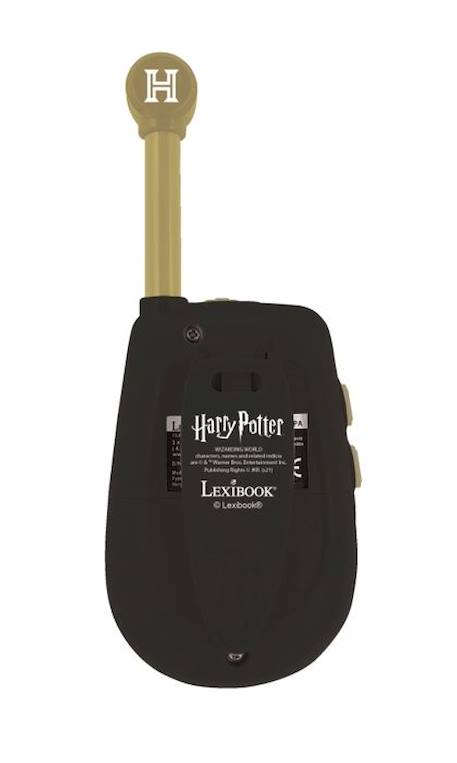 Talkie-Walkies Digitaux Harry Potter - LEXIBOOK - Portée 2km - Fonction morse lumineux NOIR 2 - vertbaudet enfant 