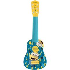 Jouet-Jeux d'imitation-Lexibook - Ma première guitare Les Minions - Hauteur 53 cm - Guide d'apprentissage inclus