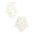 Lot de 2 bodies bébé manches longues ouverture croisée Happy Bunny BLANC 1 - vertbaudet enfant 