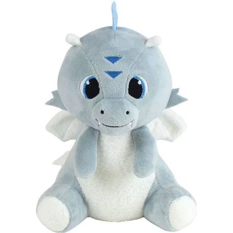 Peluche lumineuse - JEMINI - LIMINOU LEON LE DRAGON - Hauteur 21 cm - Bleu et blanc BLEU 1 - vertbaudet enfant 