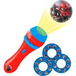 Jouet-Jeux éducatifs-Projecteur à histoires et lampe torche Spider-Man - LEXIBOOK