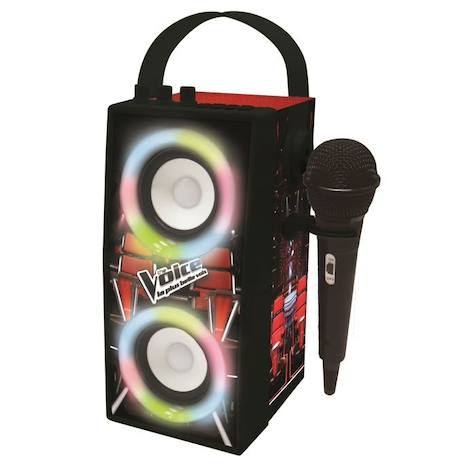 Enceinte Tendance Bluetooth® portable avec micro et effets lumineux The Voice NOIR 1 - vertbaudet enfant 