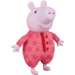 Jouet-Premier âge-Peluches-Pecluhe lumineuse naturelle PEPPA PIG - Jemini - environ 25 cm - fonctionne sans pile