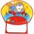 Siège lune T'Choupi pliable pour enfant - FUN HOUSE JAUNE 1 - vertbaudet enfant 