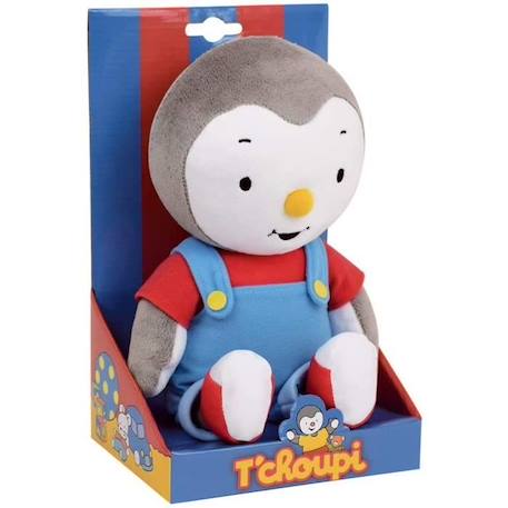 Peluche T'choupi - JEMINI - Environ 30 cm - Polyester - Mixte BLEU 3 - vertbaudet enfant 