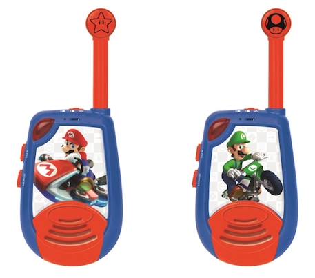 Talkie-Walkies Digitaux Mario Kart - LEXIBOOK - Portée 2km - Fonction morse lumineux BLEU 2 - vertbaudet enfant 