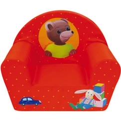 Fauteuil club en mousse Petit Ours Brun pour enfant - Fun House  - vertbaudet enfant