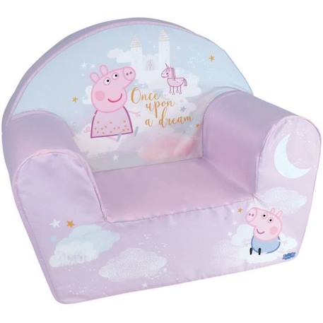 Fauteuil Club Peppa Pig - FUN HOUSE - Pour enfant - Origine France Garantie VIOLET 2 - vertbaudet enfant 