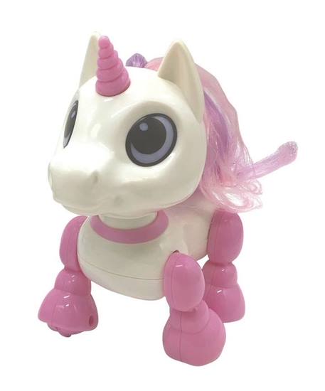 Robot Licorne Power Unicorn Mini - Effets Lumineux et Sonores - Contrôle par Claquement de Main - Répétition BLANC 2 - vertbaudet enfant 