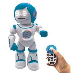 Jouet-Jeux éducatifs-Robots-Robot éducatif bilingue POWERMAN® KID de LEXIBOOK - Apprendre et jouer en français et en anglais