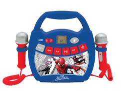 Jouet-Enceinte Bluetooth Spider-Man - LEXIBOOK - Effets Lumineux, Micros, Karaoké et Enregistrement