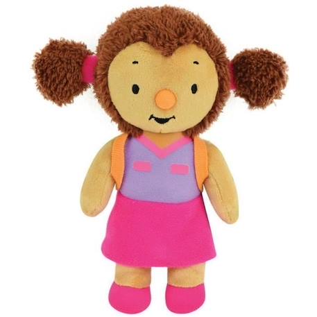 T'CHOUPI Lot de 3 peluches Lalou, Pilou et T'choupi +/- 19 cm VIOLET 2 - vertbaudet enfant 