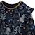 Sweat-shirt fille en molleton Belle de Nuit BLEU 3 - vertbaudet enfant 