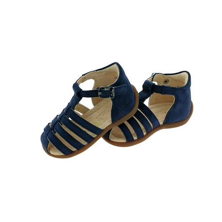 ASTER Sandales Ofilie Bonton bleu BLANC 1 - vertbaudet enfant 