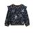 Sweat-shirt fille en molleton Belle de Nuit BLEU 1 - vertbaudet enfant 