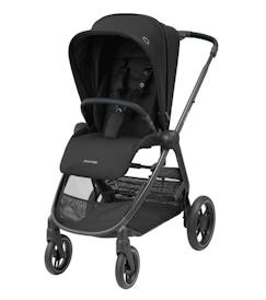 MAXI-COSI poussette STREET, De la naissance à 4 ans, polyvalente et confortable, Essential Black  - vertbaudet enfant