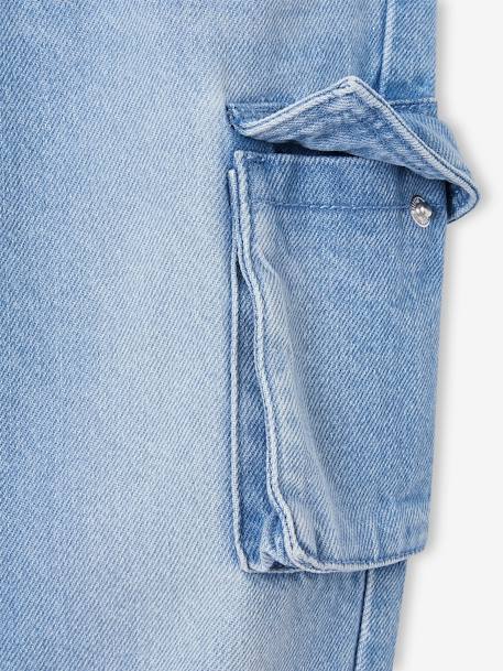 Jean large multipoches garçon stone 3 - vertbaudet enfant 