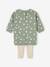 Ensemble robe + legging bébé personnalisable beige doré+rose+vert d'eau+vert sauge 27 - vertbaudet enfant 