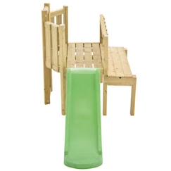 Ma Premiere Aire De Jeux Tp Toys Bambin Des Bois Fsc 252 X 109 X 131 Cm  - vertbaudet enfant