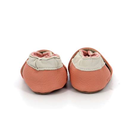 ROBEEZ Chaussons Coddle Baby rose ROSE+VERT 3 - vertbaudet enfant 