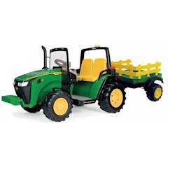 Jouet-Tracteur électrique John Deere Dual Force - PEG PEREGO