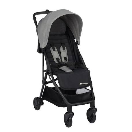 BEBECONFORT Poussette canne ultra compacte TEENY 3D,  4 roues, De la naissance à 4 ans environ (22kg), Tinted gray GRIS 3 - vertbaudet enfant 