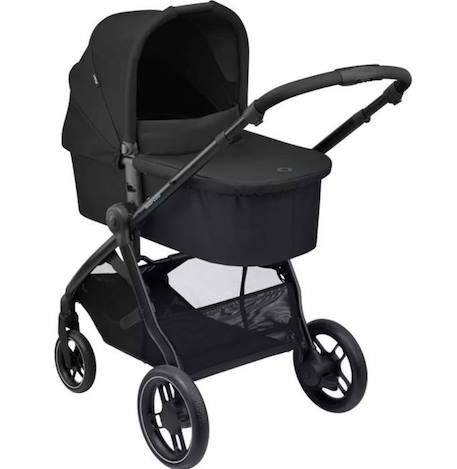 MAXI-COSI Poussette Street Plus avec nacelle, De la naissance à 4 ans, Confortable et Polyvalente, Essential Black NOIR 4 - vertbaudet enfant 