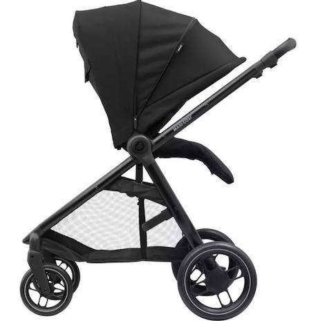 MAXI-COSI Poussette Street Plus avec nacelle, De la naissance à 4 ans, Confortable et Polyvalente, Essential Black NOIR 2 - vertbaudet enfant 