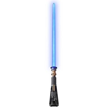 Sabre laser Force FX Elite d'Obi-Wan Kenobi avec LED et effets sonores, article de cosplay pour adultes, Star Wars The Black Series NOIR 6 - vertbaudet enfant 