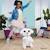 Peluche interactive GoGo mon chiot qui danse - animal électronique dansant + de 50 sons et réactions - dès 4 ans - FURREAL FRIENDS BLANC 3 - vertbaudet enfant 