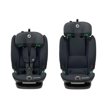 Siège auto MAXI-COSI Titan Plus i-Size - Authentic graphite - Groupe 2/3 - Isofix - Protection G-CELL GRIS 2 - vertbaudet enfant 