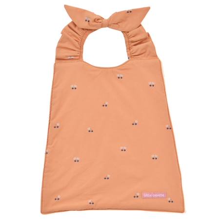 Bavoir élastiqué coton bio* Griotte ORANGE 1 - vertbaudet enfant 