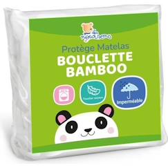 Protège Matelas Bébé Bamboo - LES NOURSONS - 70x140 cm - Imperméable et Doux  - vertbaudet enfant