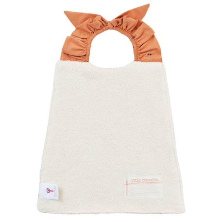 Bavoir élastiqué coton bio* Griotte ORANGE 2 - vertbaudet enfant 