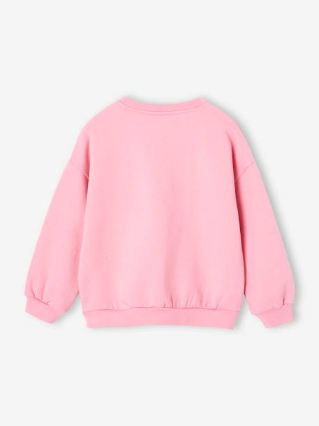 Sweat Barbie® en molleton rose bonbon 4 - vertbaudet enfant 