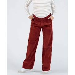 Vêtements de grossesse-Pantalon-Pantalon de grossesse Clyde havane
