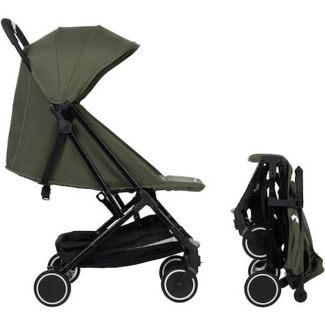 BEBECONFORT SOKO Poussette canne ultra compacte, légère, dès la naissance, jusqu'à 15 kg (3-4 ans environ), Mineral green VERT 3 - vertbaudet enfant 