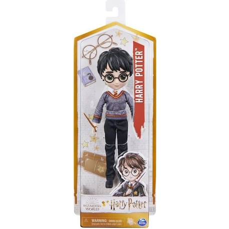 SPIN MASTER POUPÉE 20 CM HARRY POTTER Wizarding World GRIS 1 - vertbaudet enfant 