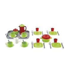 Plateau Dinette Garni - ECOIFFIER - Chef - Mixte - A partir de 18 mois  - vertbaudet enfant