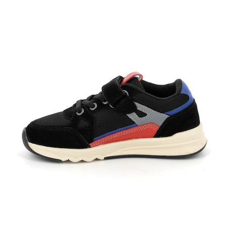 KICKERS Baskets basses Kifujin noir BLEU+NOIR 8 - vertbaudet enfant 