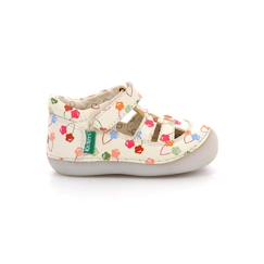 Chaussures-Chaussures fille 23-38-KICKERS Salomés Sushy blanc