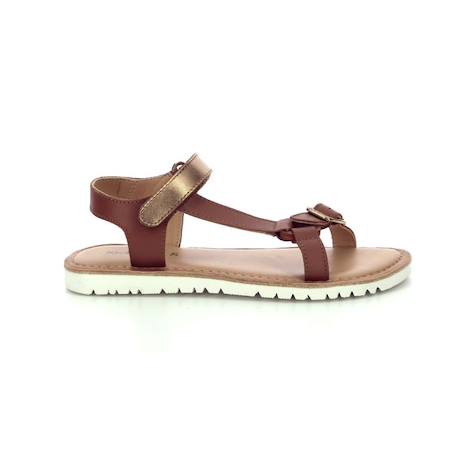 KICKERS Sandales Braska camel MARRON 1 - vertbaudet enfant 